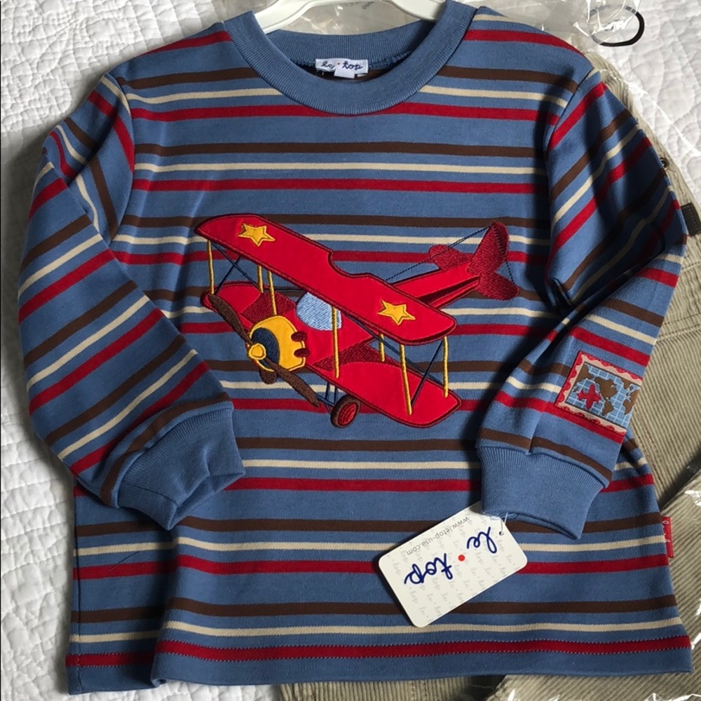 NWT - Le•top 3T Shirt/Pant Set